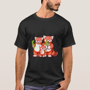Red Panda Bear Zookeeper Zoogoer Wildlife Animal T-Shirt