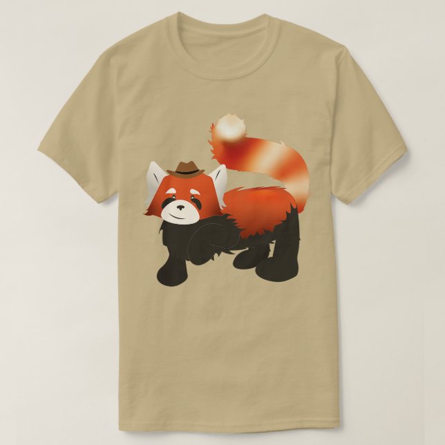 Red Panda Detection 2 T-Shirt (Design vorne)