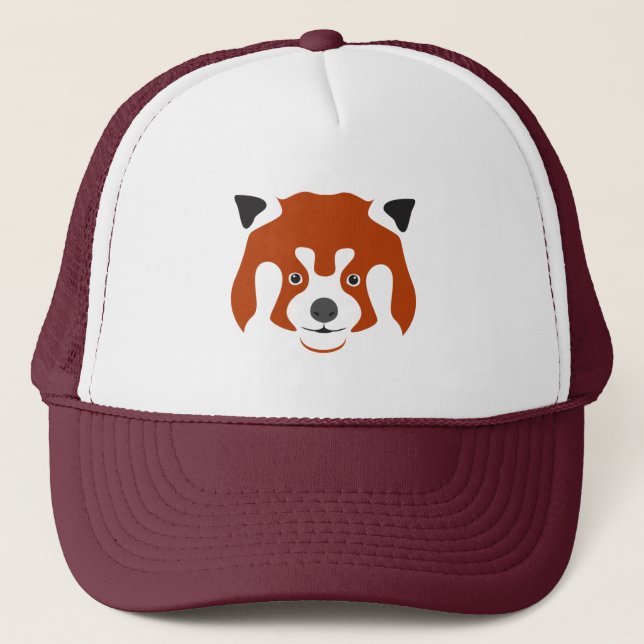 RED PANDA FACE TRUCKERKAPPE (Vorderseite)