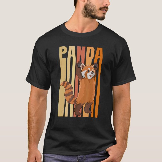 Red Panda für einen roten Panda-Zoologen 1 T-Shirt (Vorderseite)