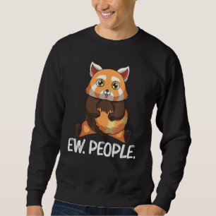 Red Panda für Männer Frauen Mädchen Mädchen Kinder Sweatshirt