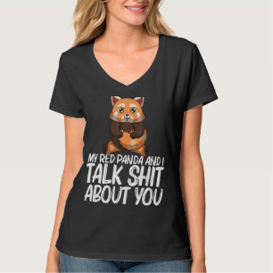 Red Panda für Männer Frauen Mädchen Mädchen Kinder T-Shirt