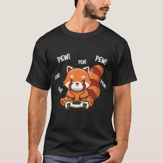 Red Panda gift family T-Shirt (Vorderseite)