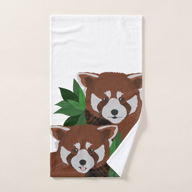 Red Panda Handtuch (Handtuch)