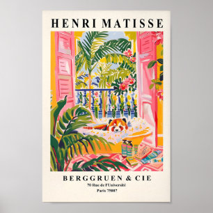 Red Panda in Bathtub Funny Poster, Matisprint, Poster