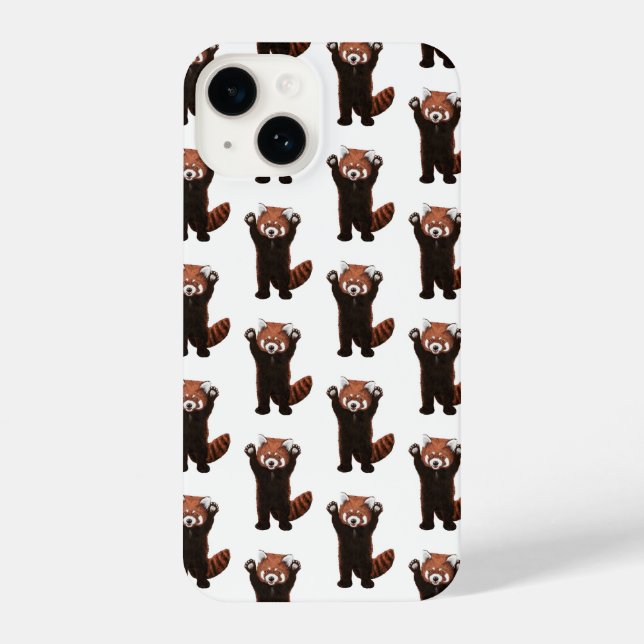 Red Panda iPhone Case iPhone Hülle (Rückseite)