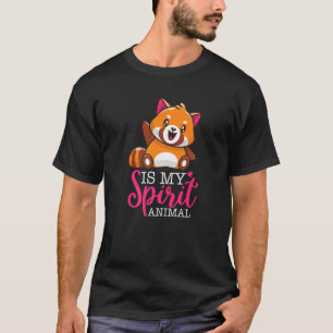 Red Panda ist mein Geist Tier Ich kälte ich Red Pa T-Shirt