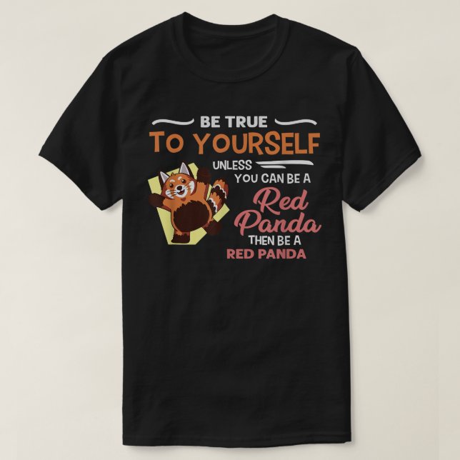 Red Panda Japan Red Panda Lover Zookeeper Niedlich T-Shirt (Design vorne)