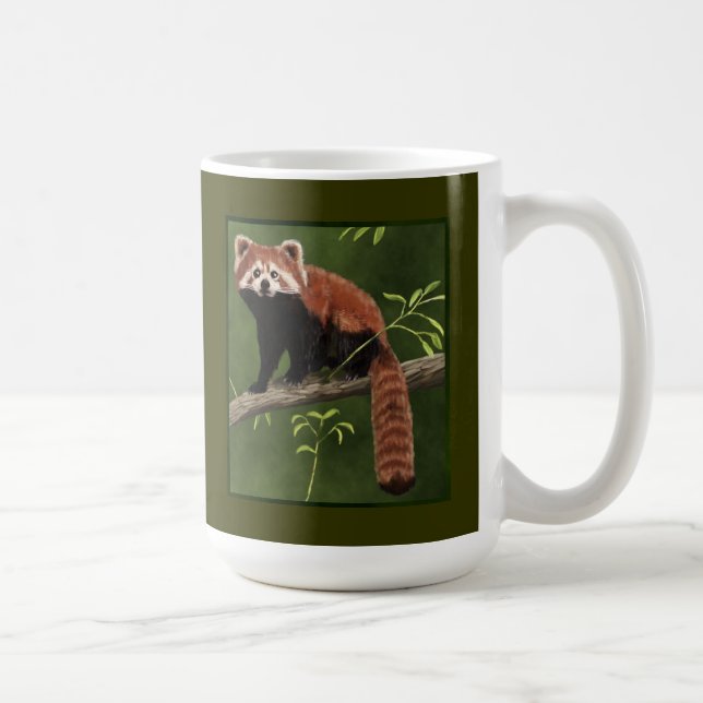 Red Panda Kaffeetasse (Rechts)