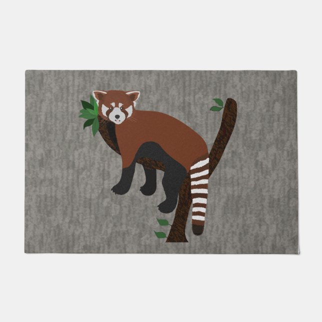 Red Panda Large Doormat Fußmatte (Vorderseite)