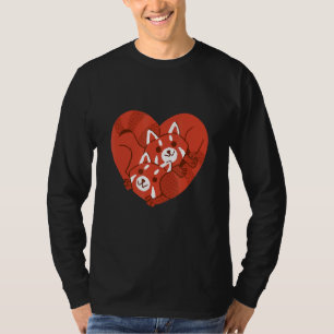 Red Panda Liebe Pandas Niedlicher Tiere Bears T-Shirt
