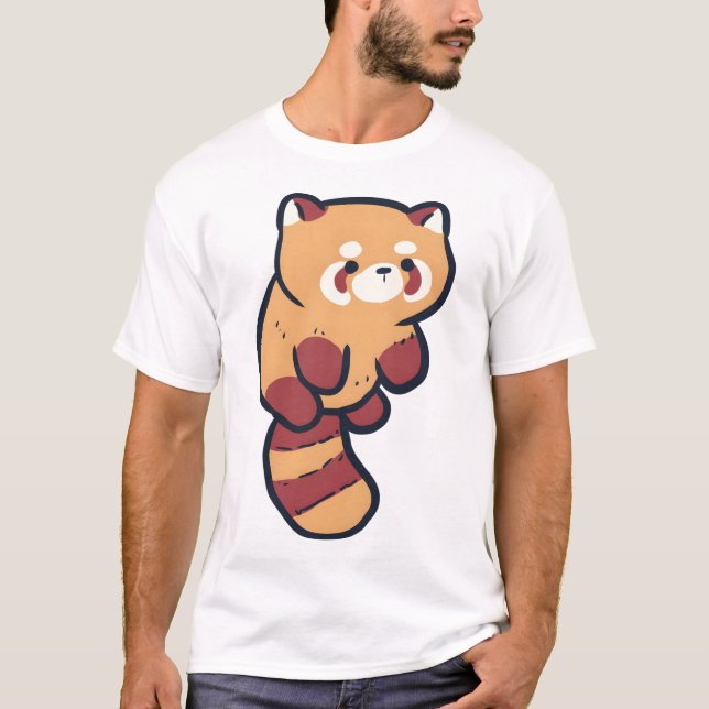 Red panda Magic T-Shirt (Vorderseite)