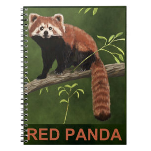 Red Panda Notizblock