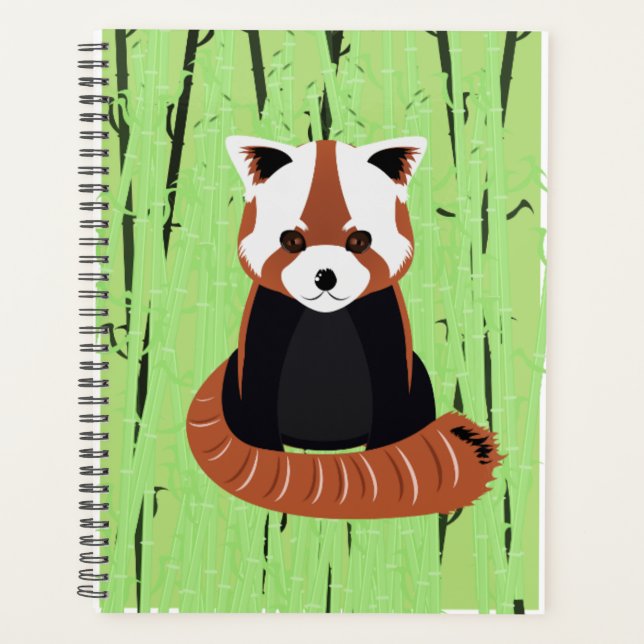 Red Panda Planer (Vorderseite)