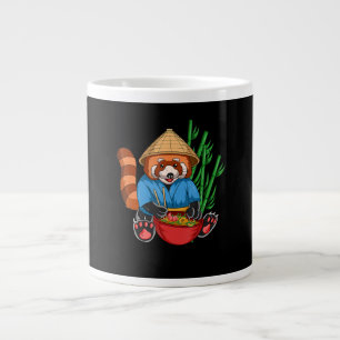 Red Panda Ramen Cook Männer Frauen Kinder Ramen Ge Jumbo-Tasse