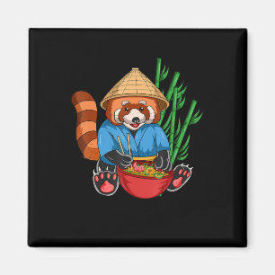 Red Panda Ramen Cook Männer Frauen Kinder Ramen Ge Magnet