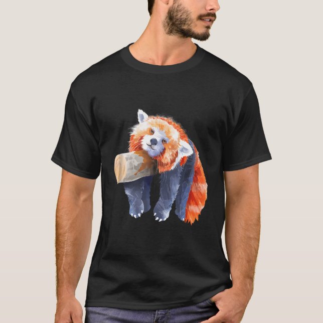 Red Panda Red Panda Red Panda Red Panda T-Shirt (Vorderseite)