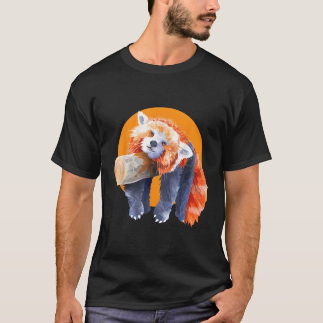 Red Panda Red Panda Red Panda Red Panda T-Shirt (Vorderseite)