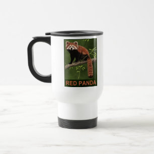 Red Panda Reisebecher