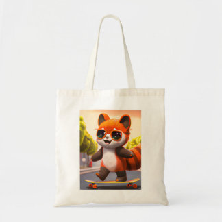 Red Panda Rides Tragetasche