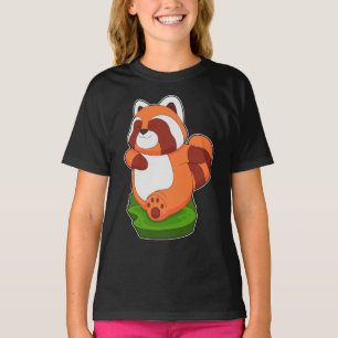 Red Panda Runner Sport T-Shirt