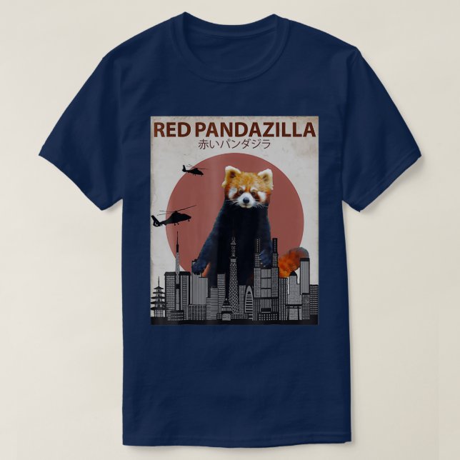 Red Panda S  T-Shirt (Design vorne)