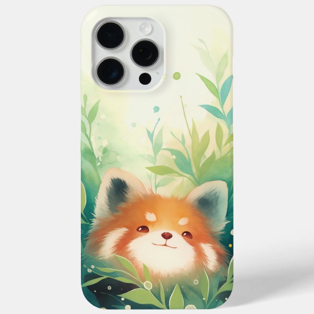 Red Panda Secret World Case-Mate iPhone Hülle (Rückseite)