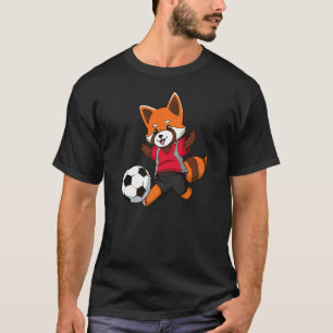 Red Panda Soccer Nr. 3 T-Shirt