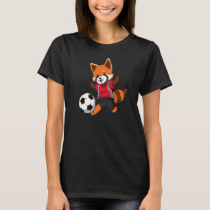 Red Panda Soccer Nr. 3 T-Shirt
