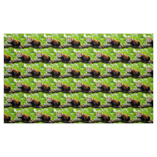Red Panda Stoff (Fat Quarter (45,7 x 55,9 cm))