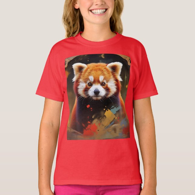 Red Panda T-Shirt (Vorderseite)