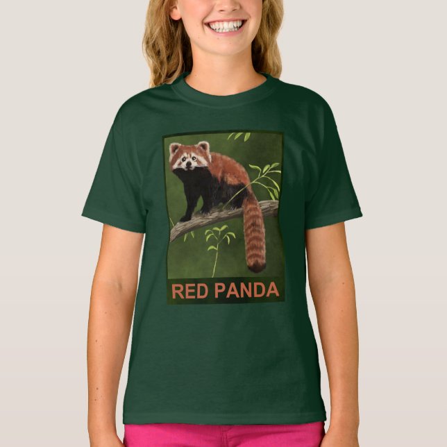 Red Panda T-Shirt (Vorderseite)
