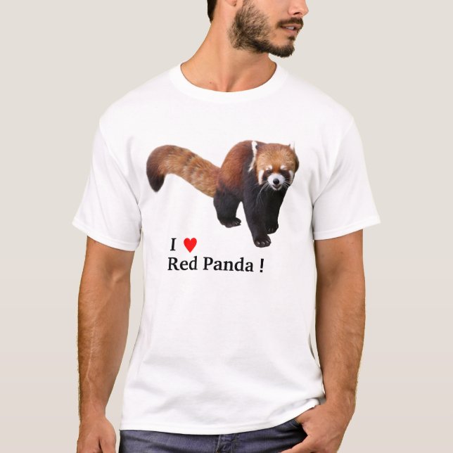 “Red Panda” T-Shirt (Vorderseite)