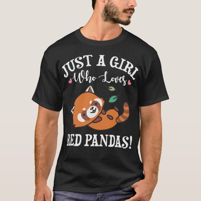 Red Panda T-Shirt (Vorderseite)
