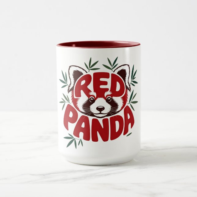 Red Panda Tasse (Zentrum)