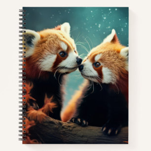 Red Panda Tierwelt Wilderness Kunst, Dichtung und Notizbuch