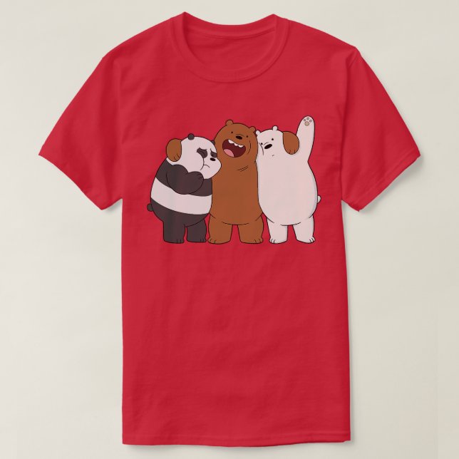 Red Panda Tshirt classic (17) (Design vorne)