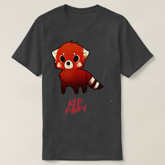 Red Panda Tshirt classic (2) (Design vorne)