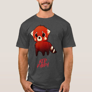Red Panda Tshirt classic (2)
