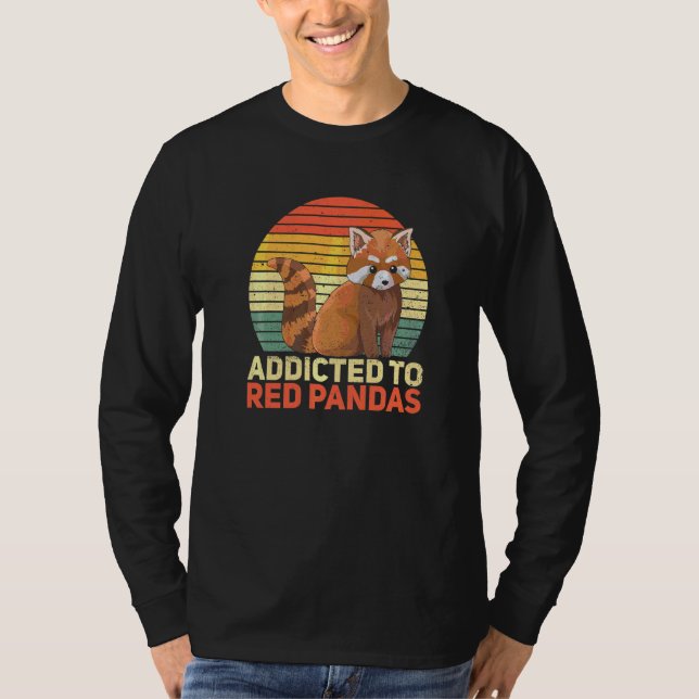 Red Pandas für einen Red Panda Experten T-Shirt (Vorderseite)