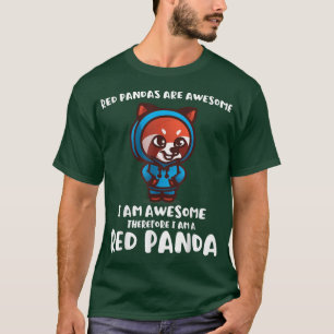 Red Pandas sind fantastischCute Kids Erwachsene Fu T-Shirt