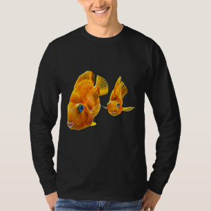 Red Parrot Fish Cichlid Pair Aquarium Fisch T-Shirt