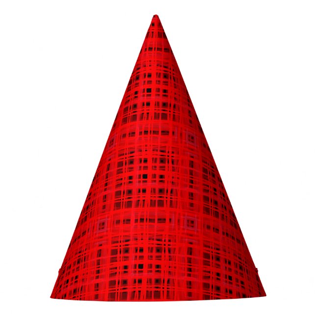 Red Party Hat Partyhütchen (Vorderseite)