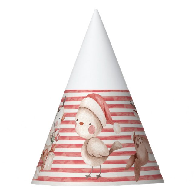 Red Party Hat Partyhütchen (Vorderseite)