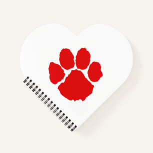 Red Paw Coffee Notizbuch