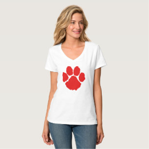 Red Paw T - Shirt