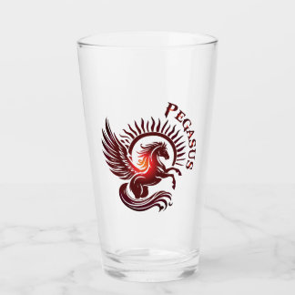 Red Pegasus2-Drinkware Glas