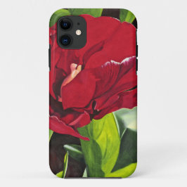 Red Peony Floral Case-Mate iPhone Hülle