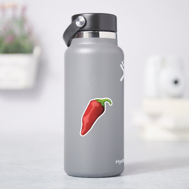 Red Pepper Aufkleber (HydroFlask)