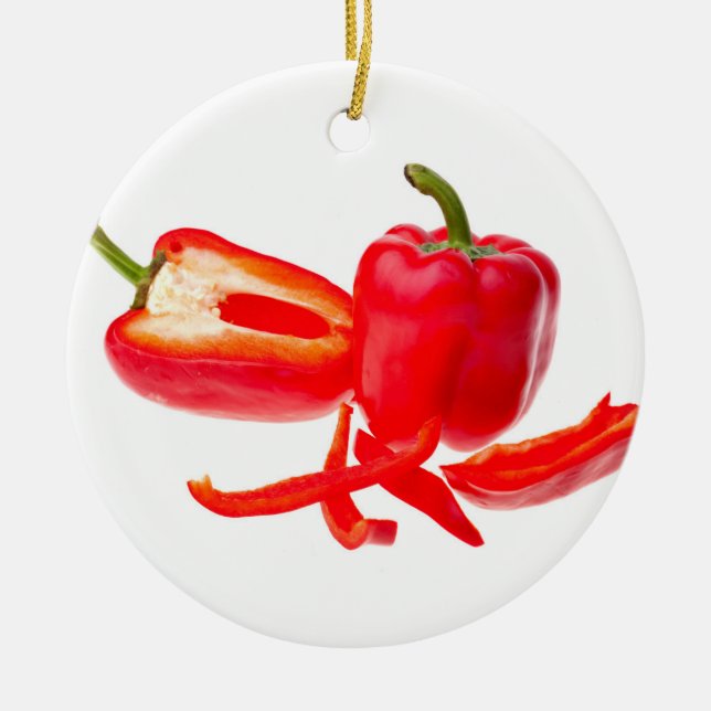 Red Pepper Keramikornament (Vorne)